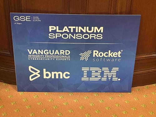 Platinum sponsors of the GSE UK Conference 2024, including BMC